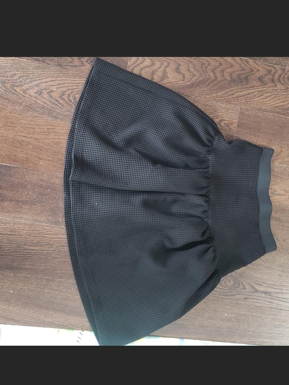 Rinascimento Black Circle Skater Skirt
